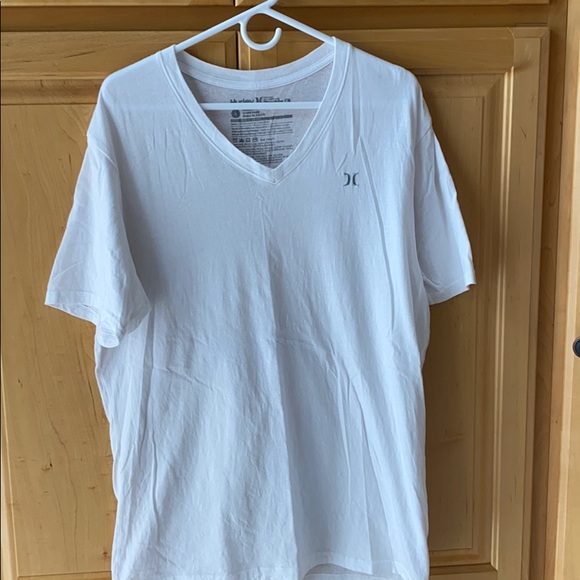 Hurley Other - Hurley White V-Neck Tee